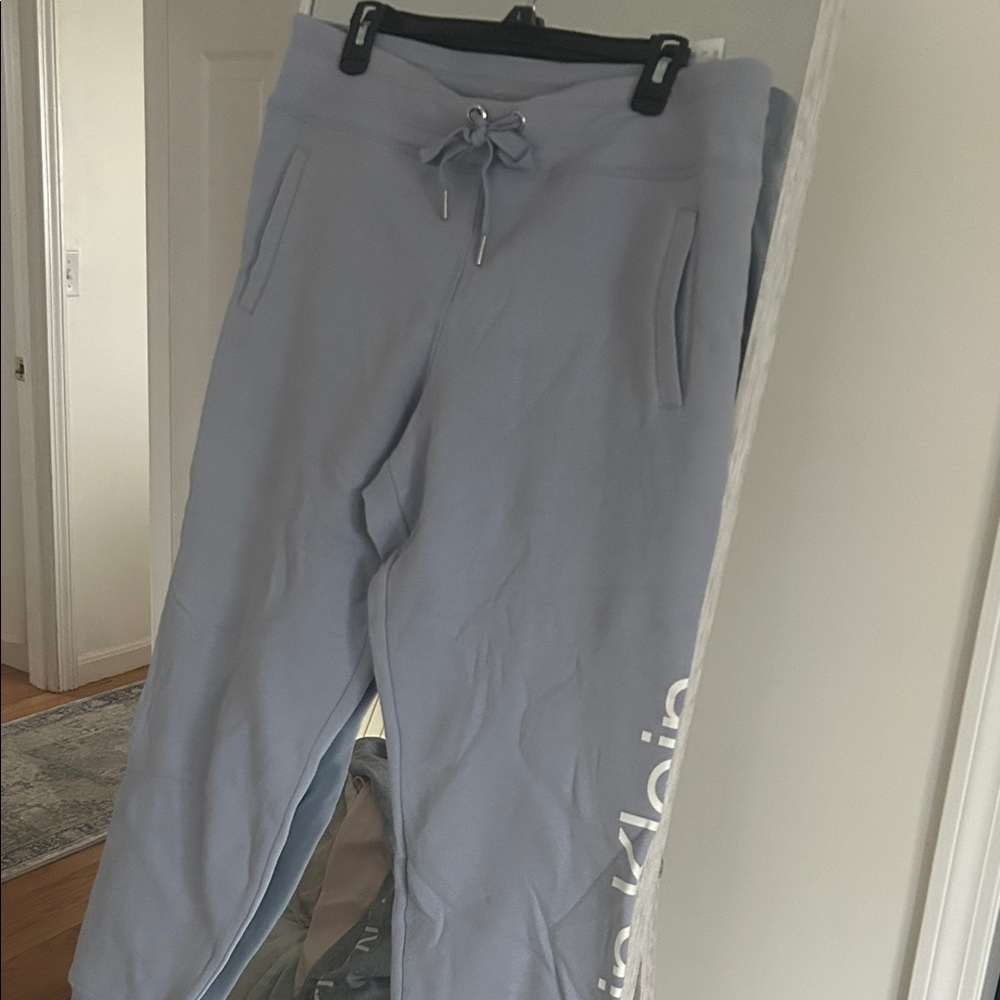 Calvin Klein Soft Blue Joggers